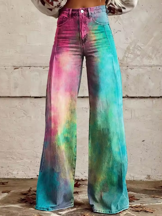 Chloé - Pantalon Boho Vintage Élégants