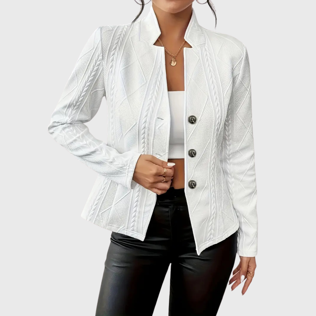 Olivia | Blazer aux détails élégants