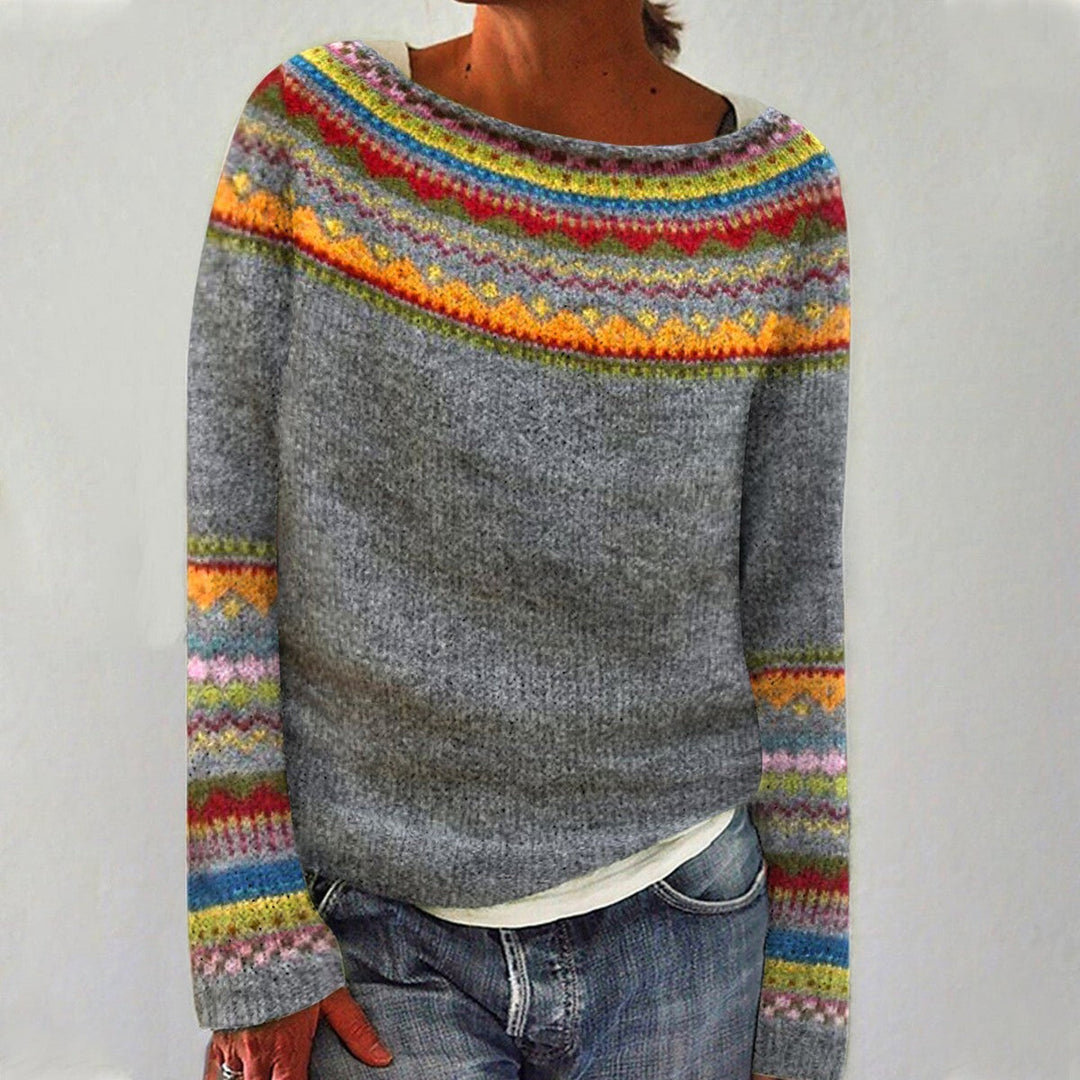 Pierina - Pull Nordique Confortable