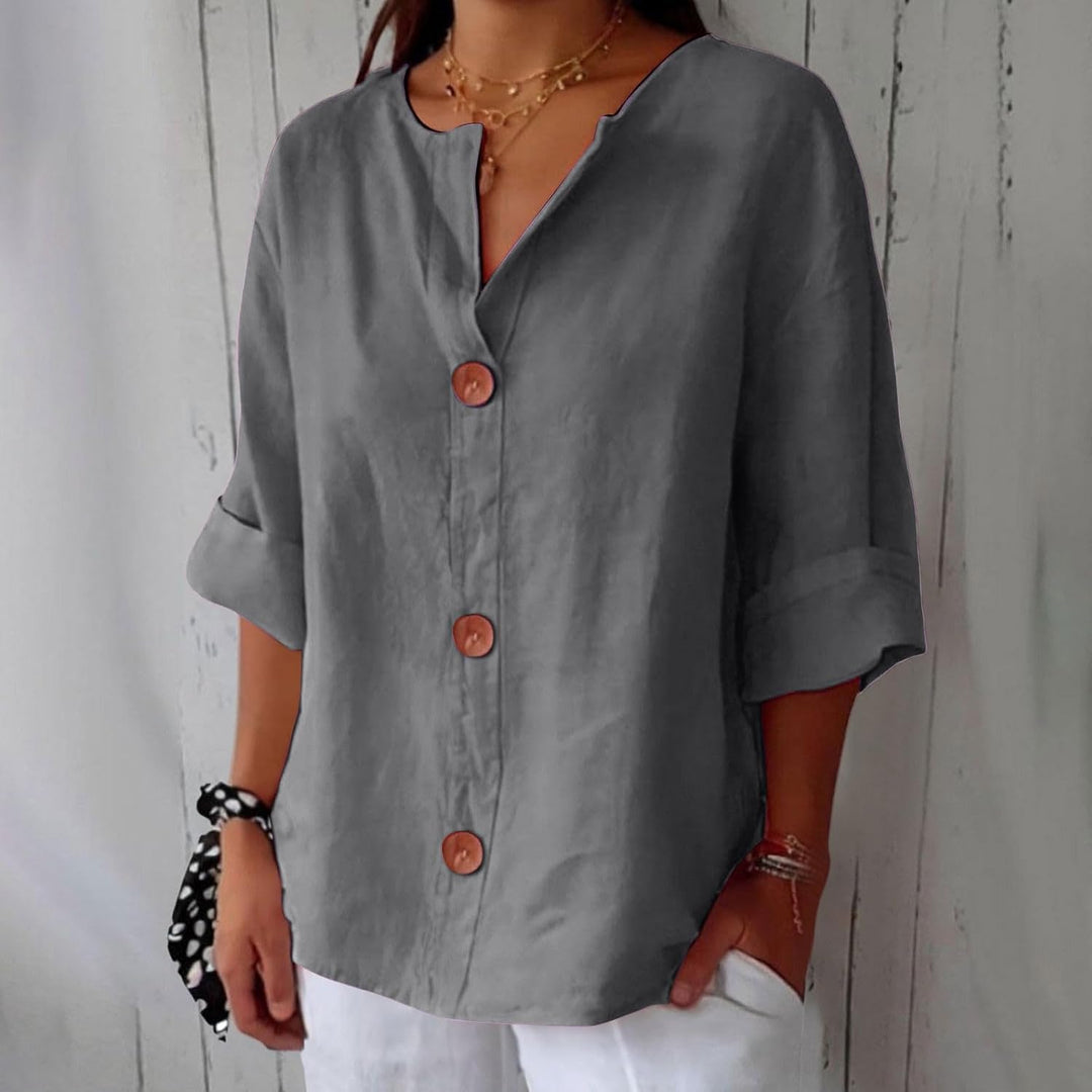 Clara - Blouse et Lin décontractée
