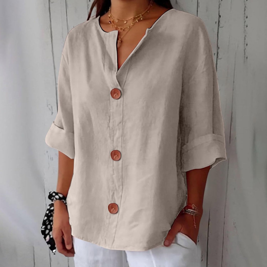 Clara - Blouse et Lin décontractée