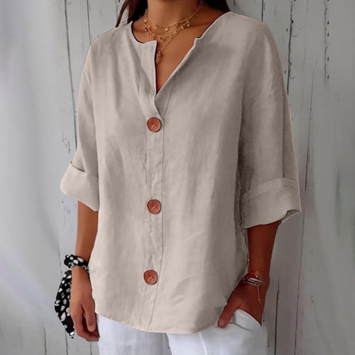 Clara - Blouse et Lin décontractée