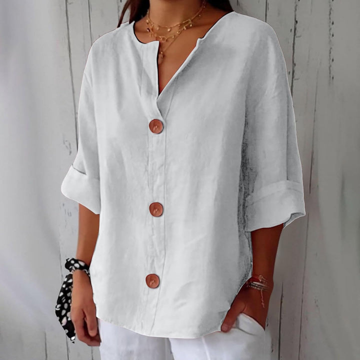 Clara - Blouse et Lin décontractée