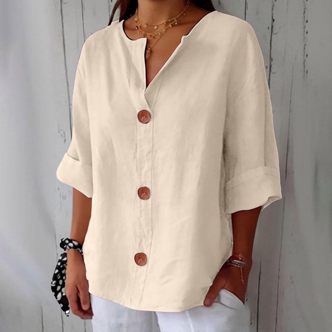 Clara - Blouse et Lin décontractée