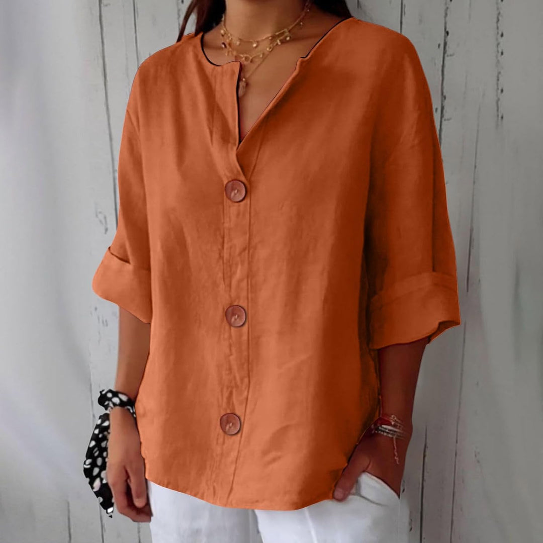 Clara - Blouse et Lin décontractée