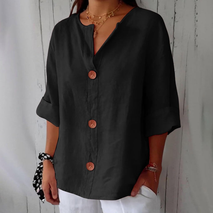 Clara - Blouse et Lin décontractée