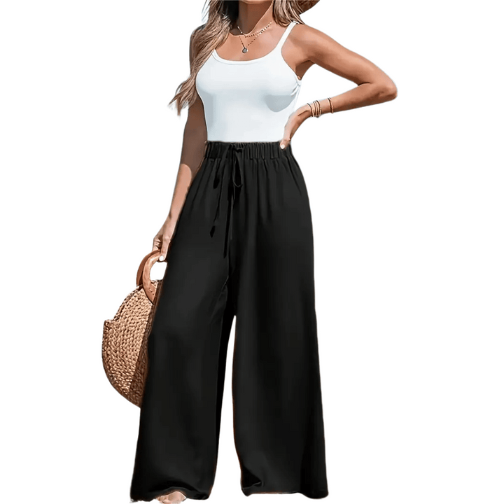 Liv - Pantalon Taille Haute Élégants