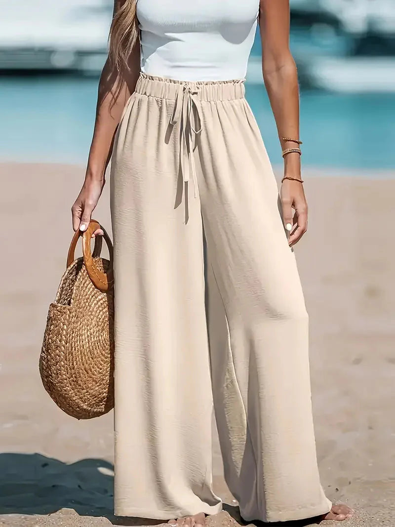 Liv - Pantalon Taille Haute Élégants