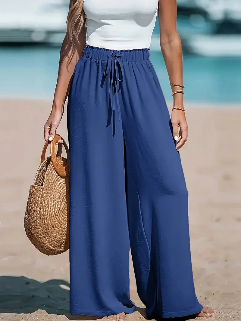 Liv - Pantalon Taille Haute Élégants
