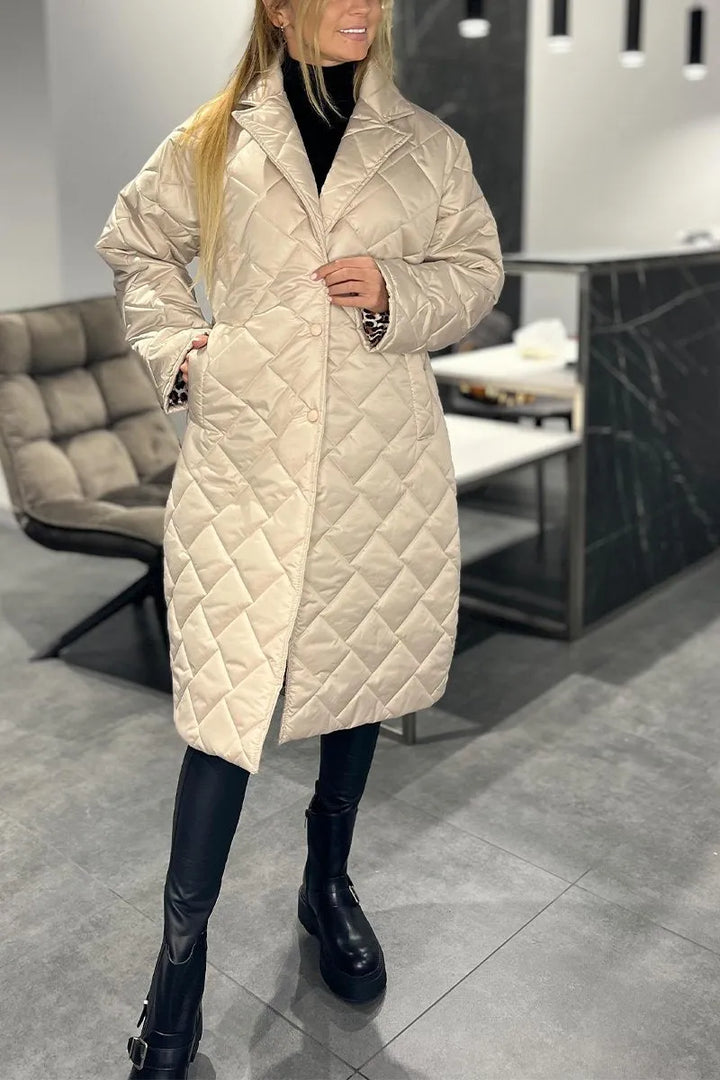 Sienna | Manteau matelassé réversible