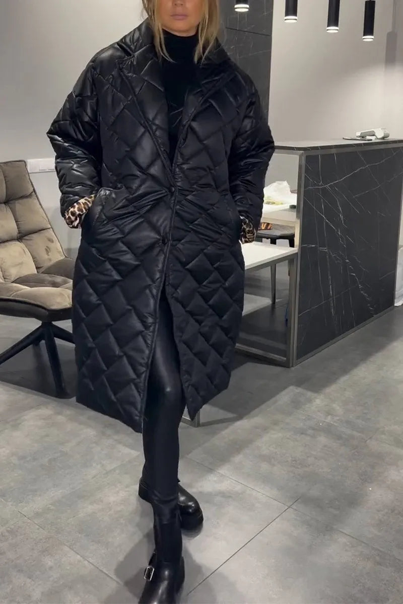 Sienna | Manteau matelassé réversible