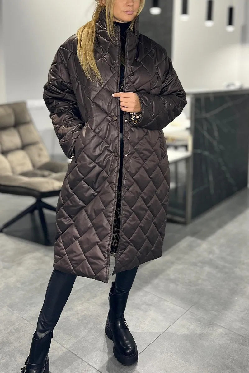 Sienna | Manteau matelassé réversible