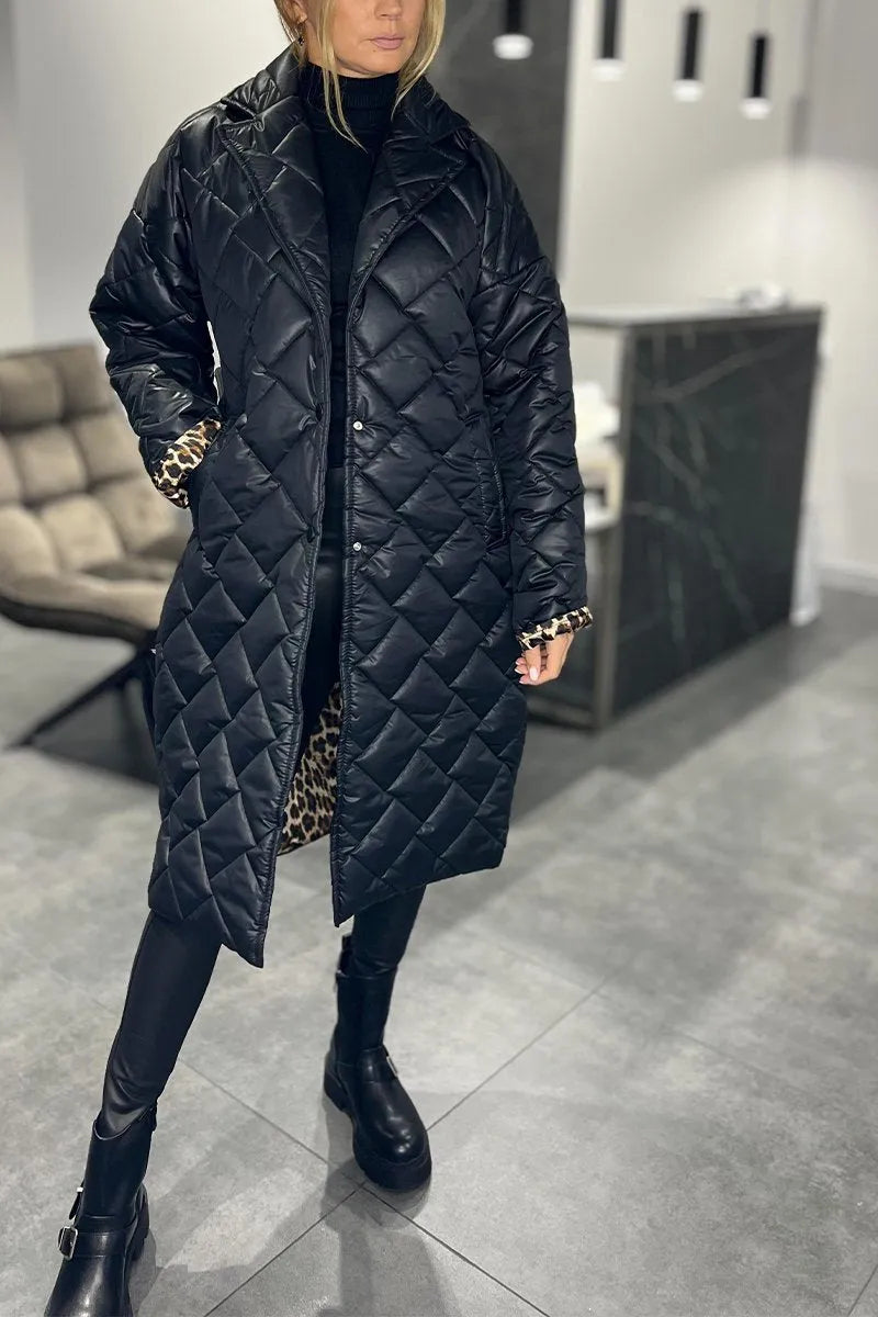 Sienna | Manteau matelassé réversible