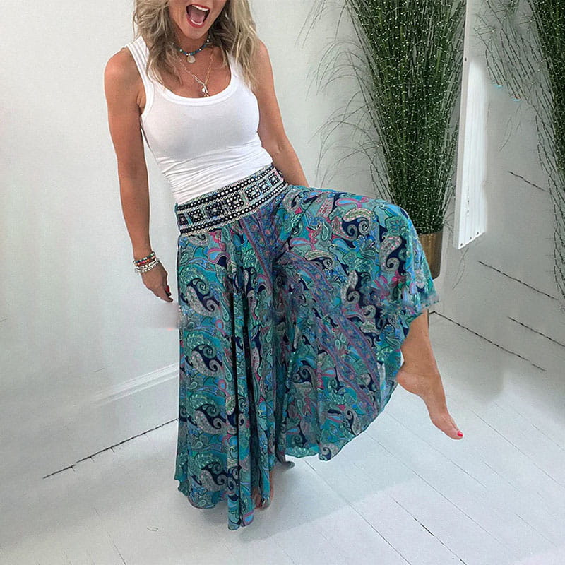 Reagan - Pantalon Boho Chic Légers