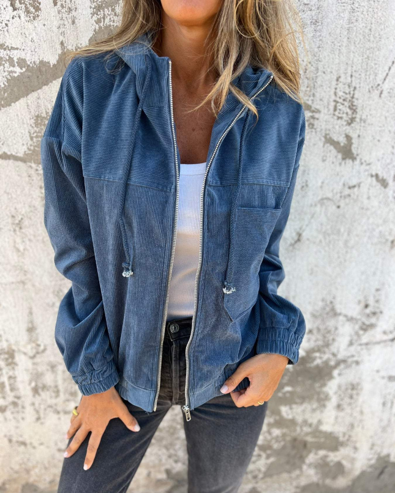 Isabella | Veste en velours côtelé intemporelle