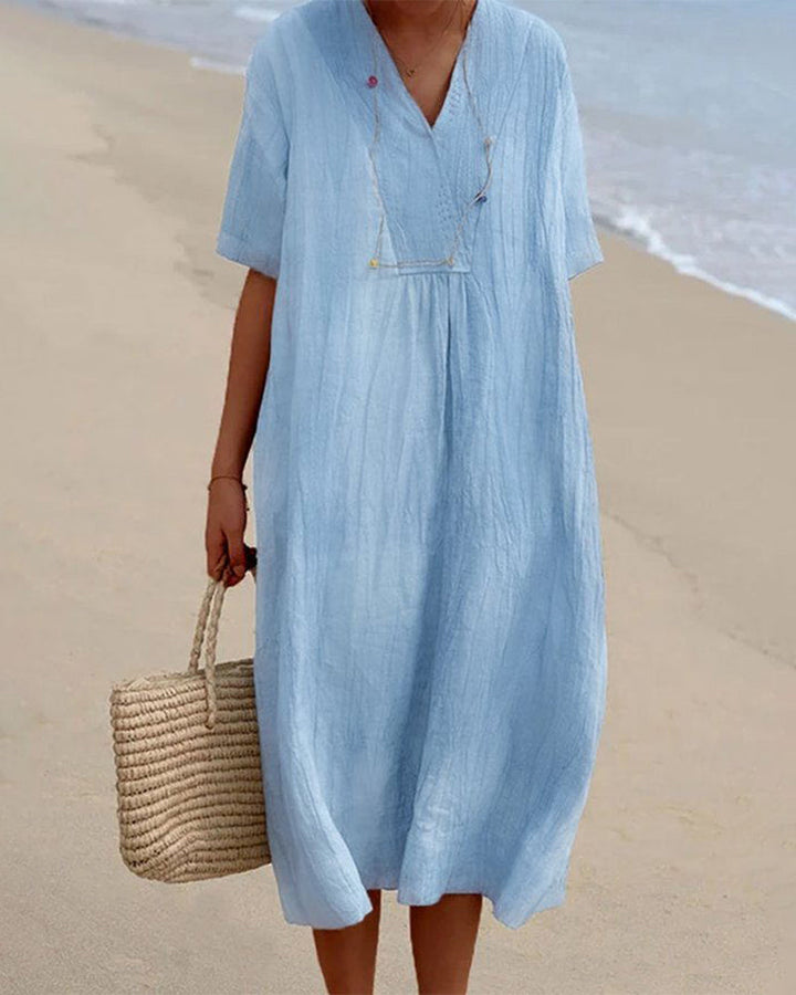 Amélie - Robe Quotidienne Élégante