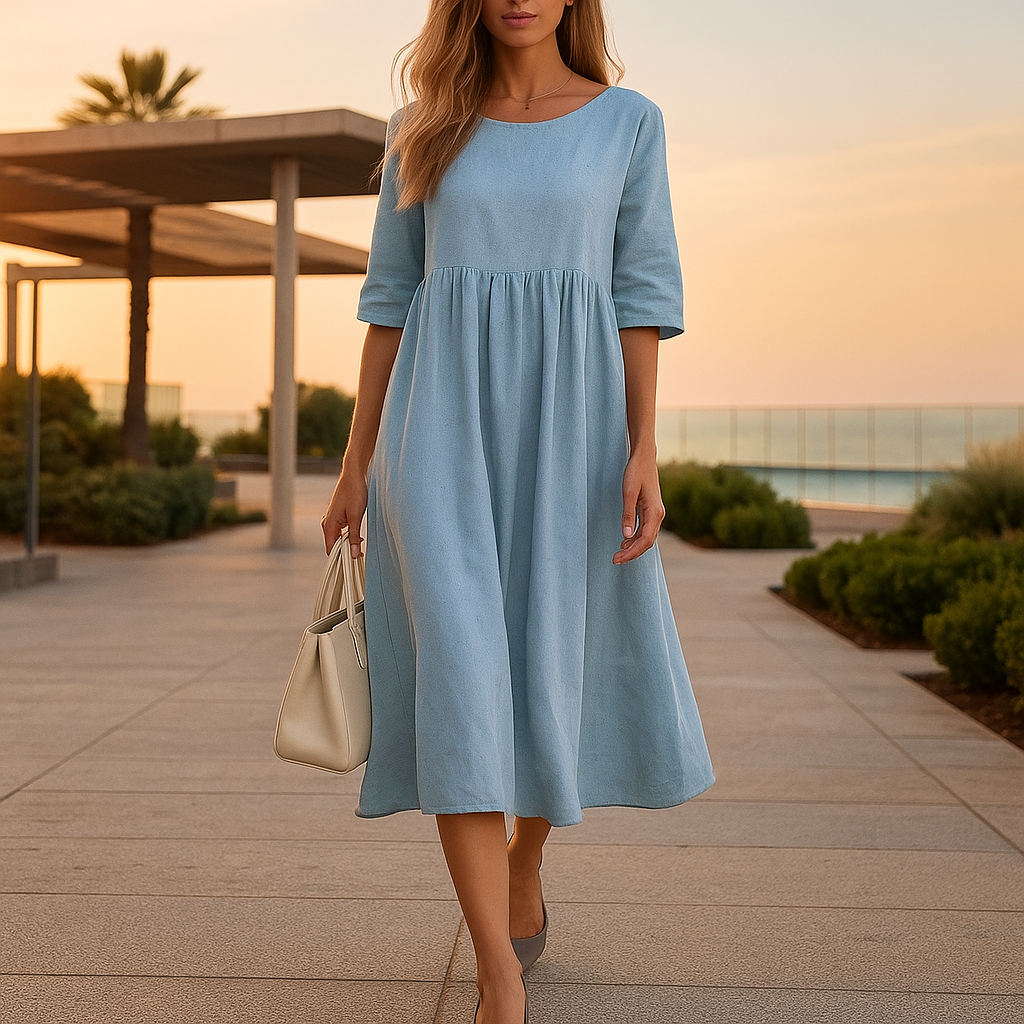 Manon - Robe en coton Aérée