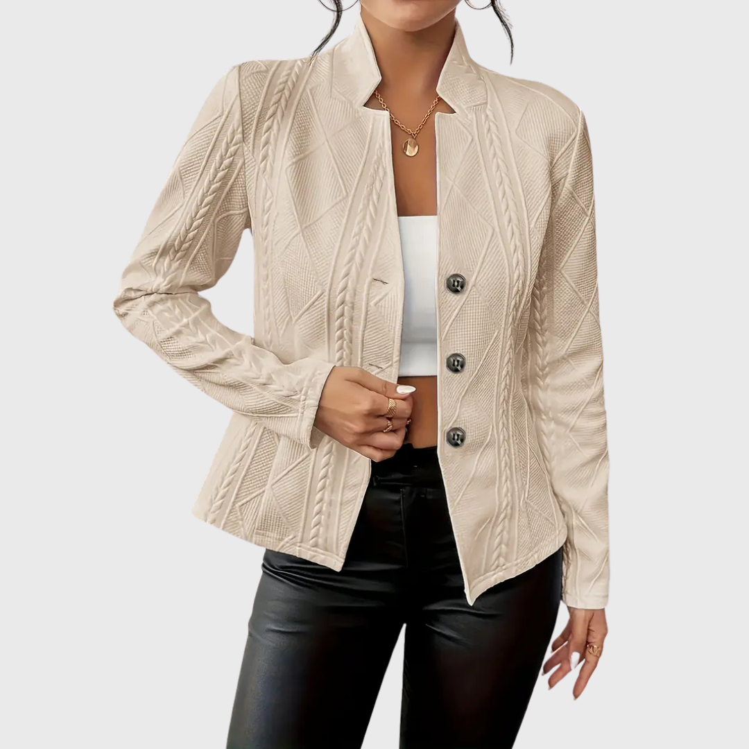 Olivia | Blazer aux détails élégants