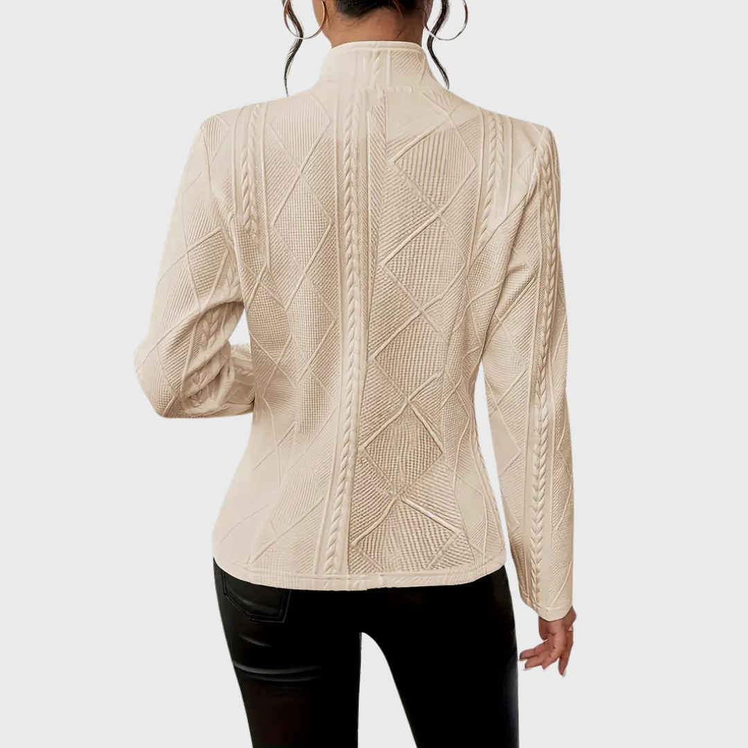 Olivia | Blazer aux détails élégants