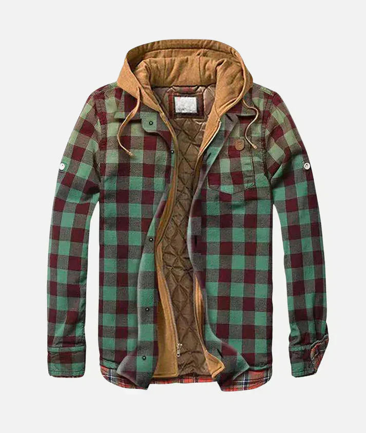 Alain | Veste patchwork à carreaux