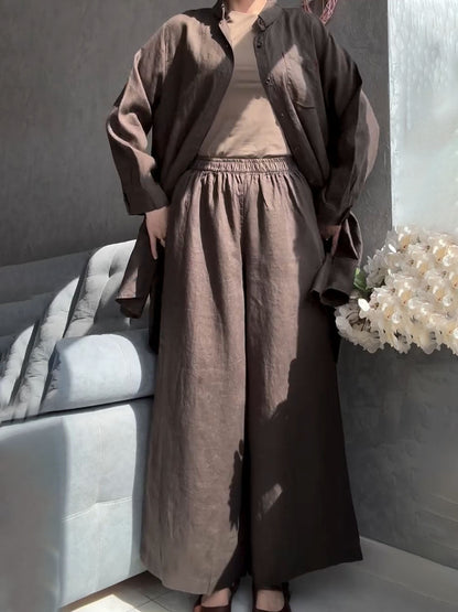 Amani | Ensemble deux pièces en lin