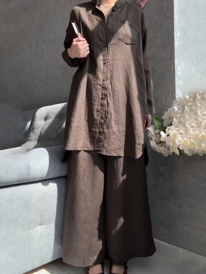 Amani | Ensemble deux pièces en lin