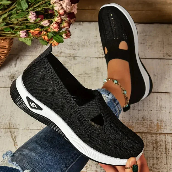 Camélia - Baskets à confort orthopédique pour femme