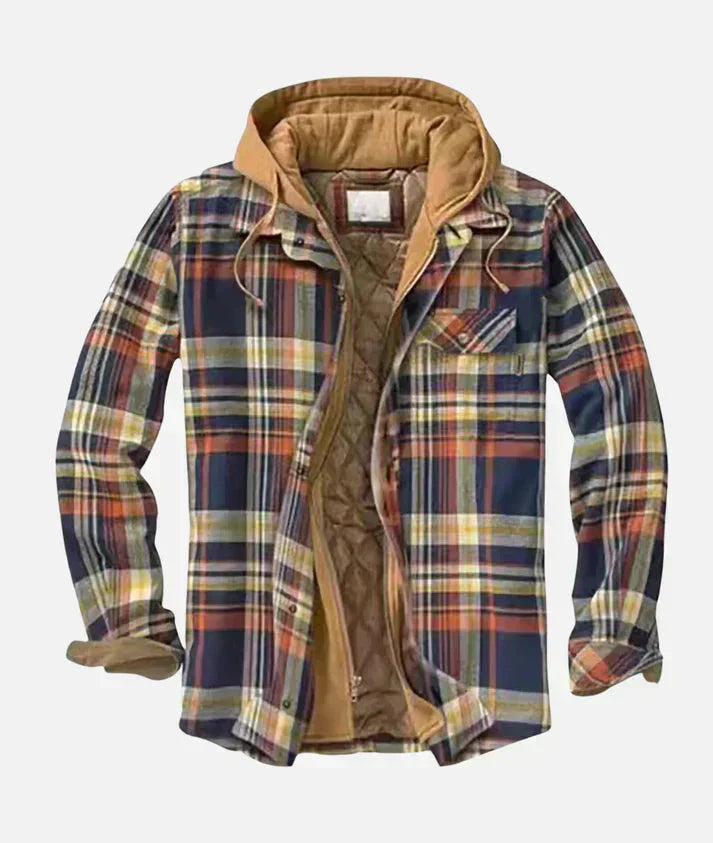 Alain | Veste patchwork à carreaux