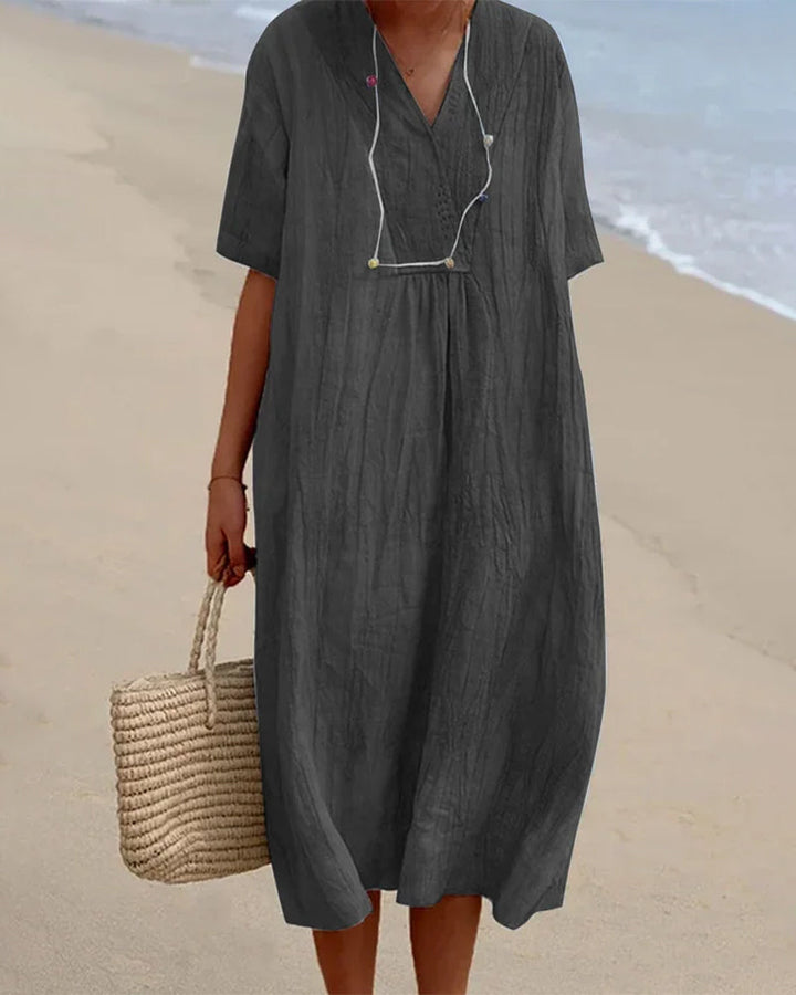 Amélie - Robe Quotidienne Élégante
