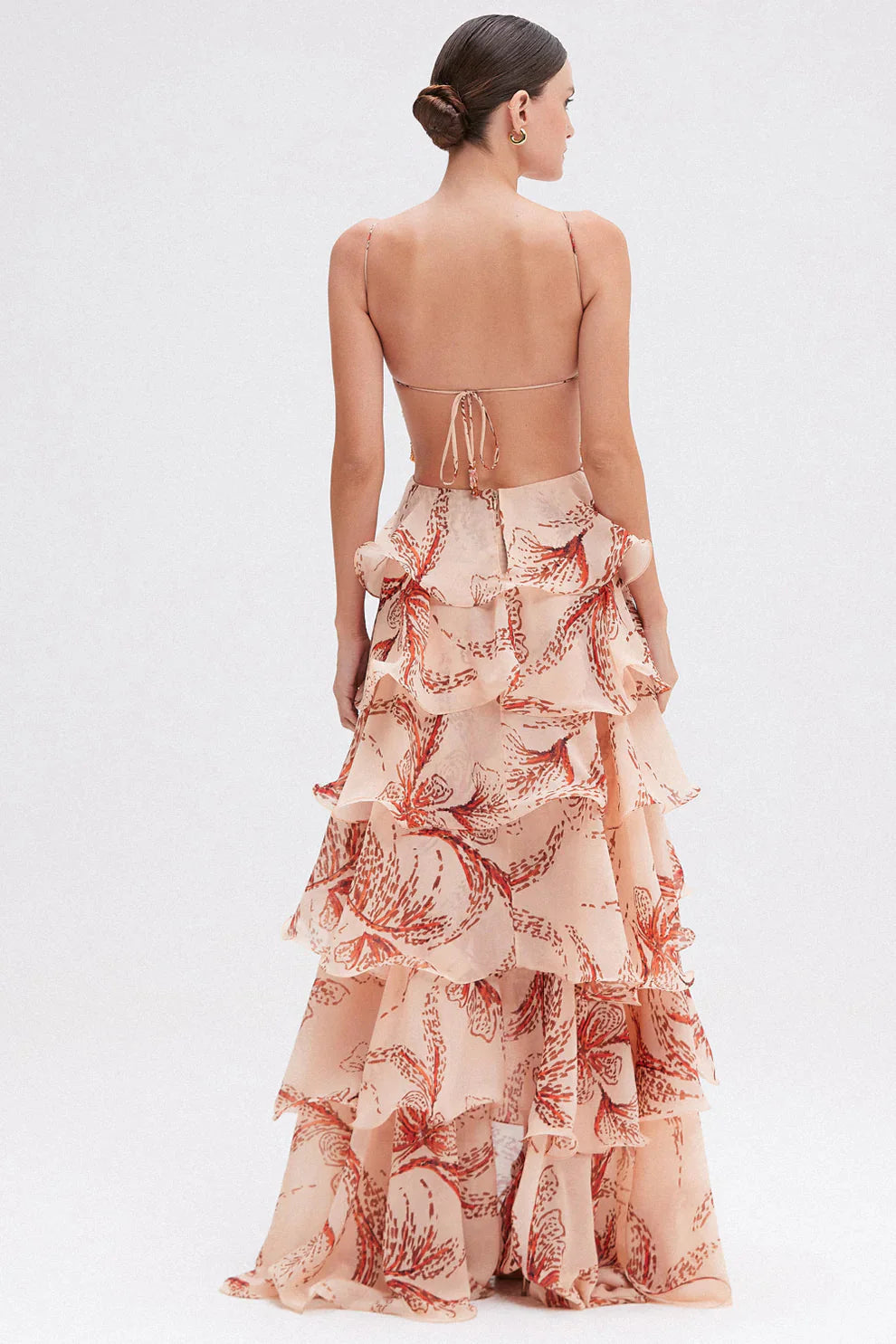 Isalie – Robe fluide à volants