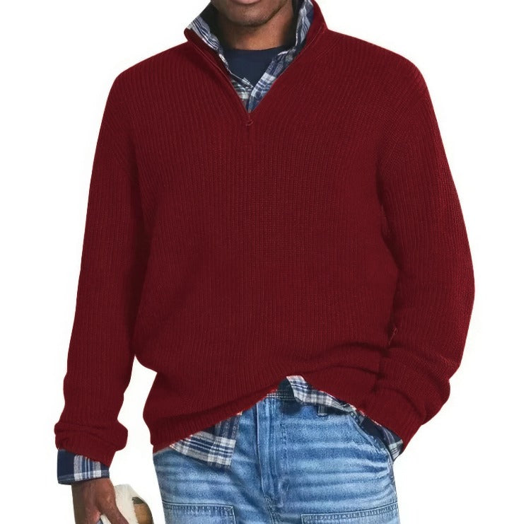 Finn - Pull Zippe Confortable