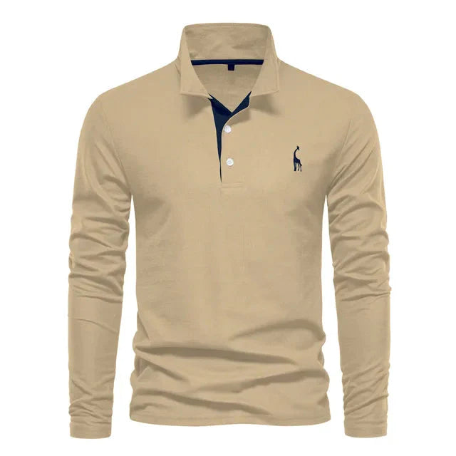 Audren - Polo Élégant À Manches Longues