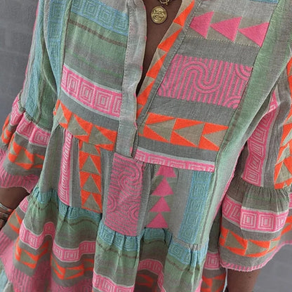 Stacey | Robe Brodée Légère