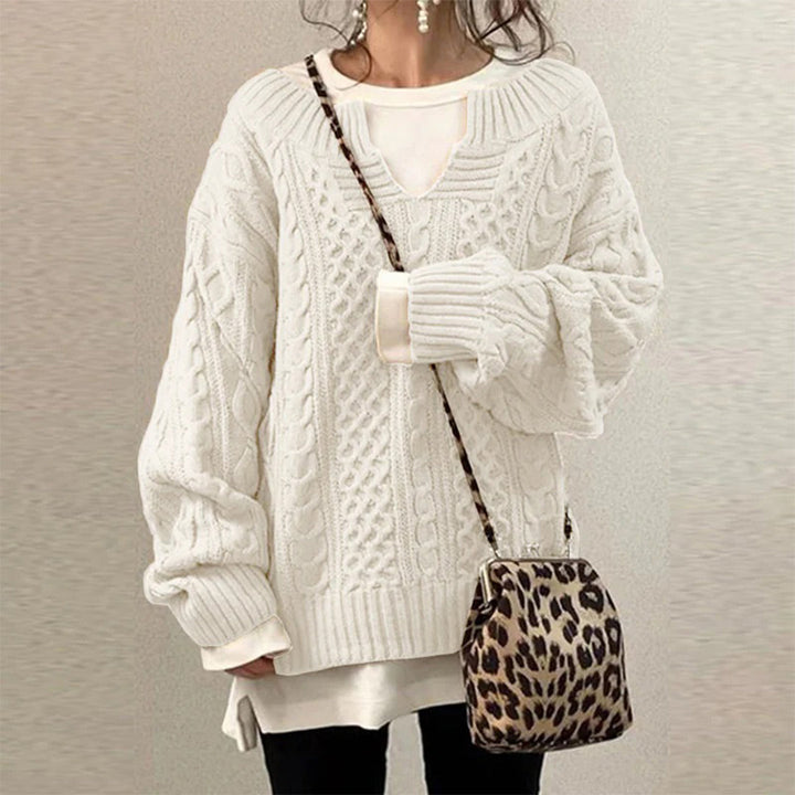 Sofia - Pull Hivernal Torsadé