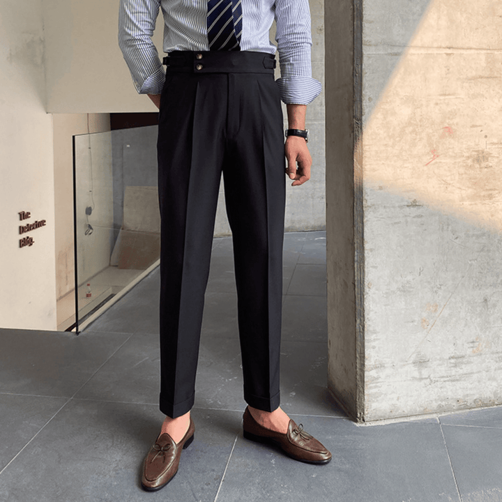 Edward - Pantalon Taille Haute Élégants