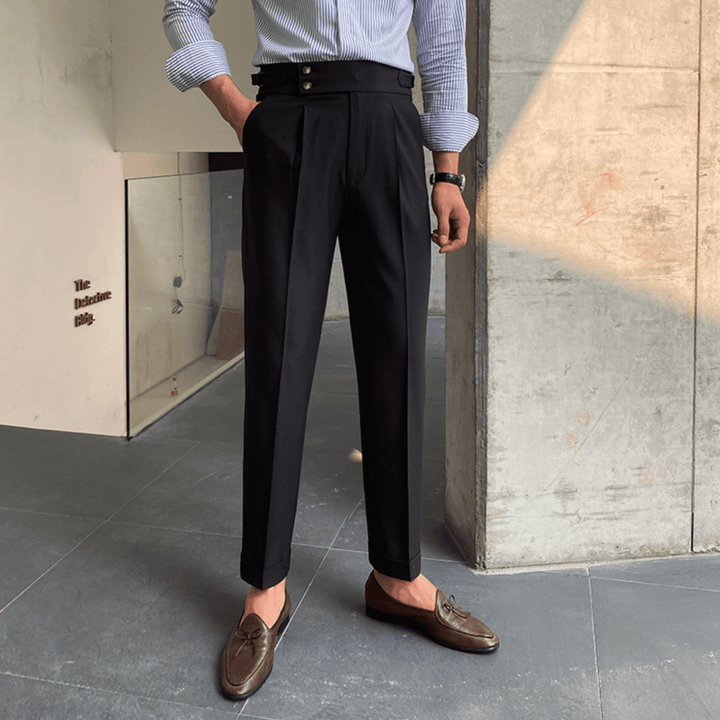 Edward - Pantalon Taille Haute Élégants