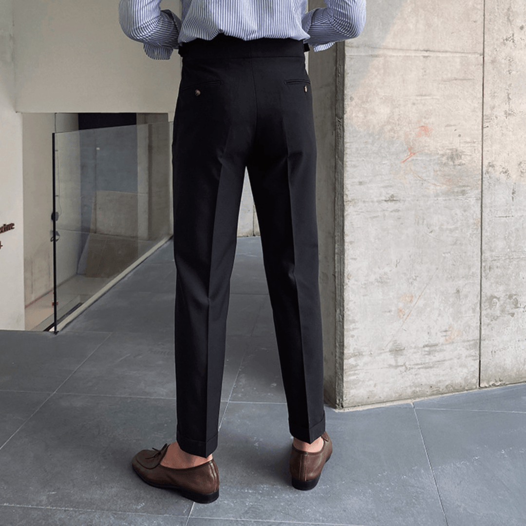 Edward - Pantalon Taille Haute Élégants