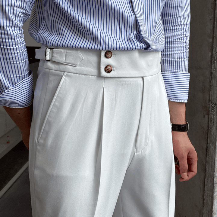 Edward - Pantalon Taille Haute Élégants