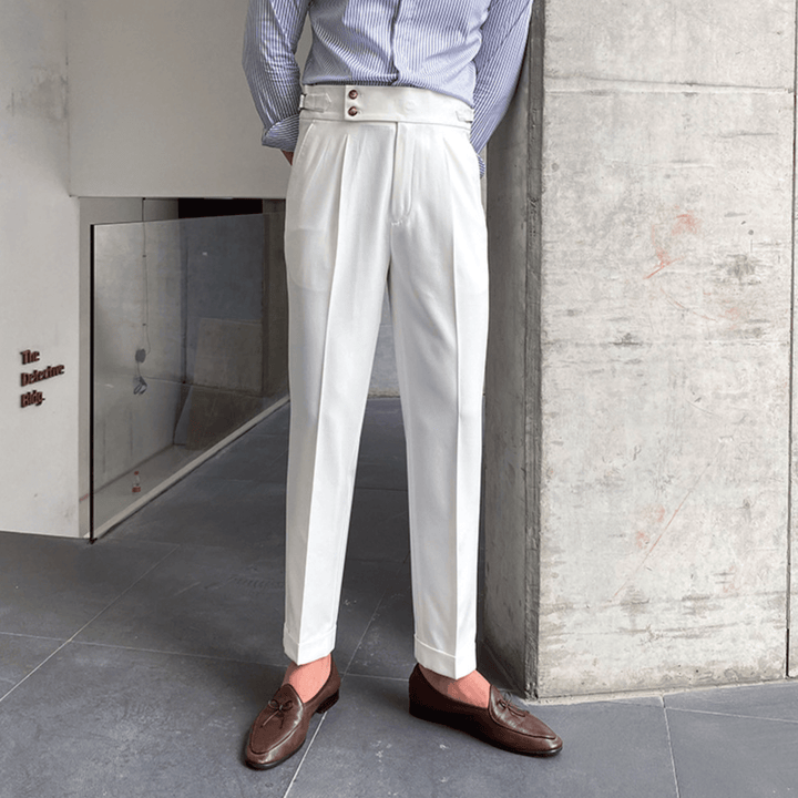 Edward - Pantalon Taille Haute Élégants