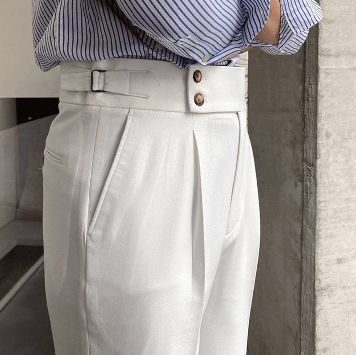 Edward - Pantalon Taille Haute Élégants