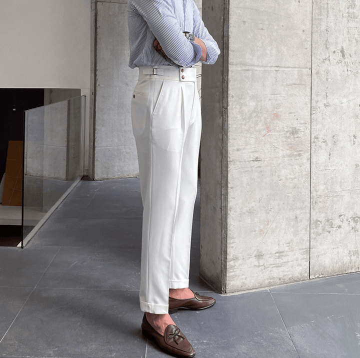 Edward - Pantalon Taille Haute Élégants