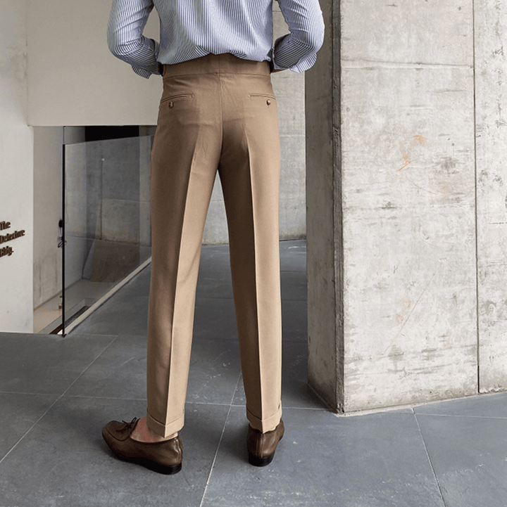 Edward - Pantalon Taille Haute Élégants