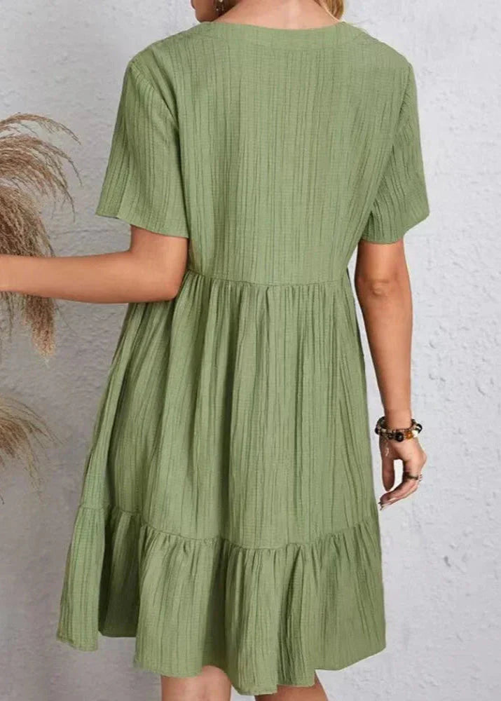 Enora - Robe élégante flatteuse pour le ventre