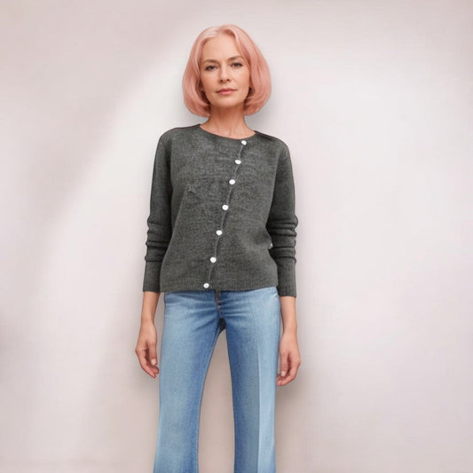 Lova - Cardigan Élégant Boutonné