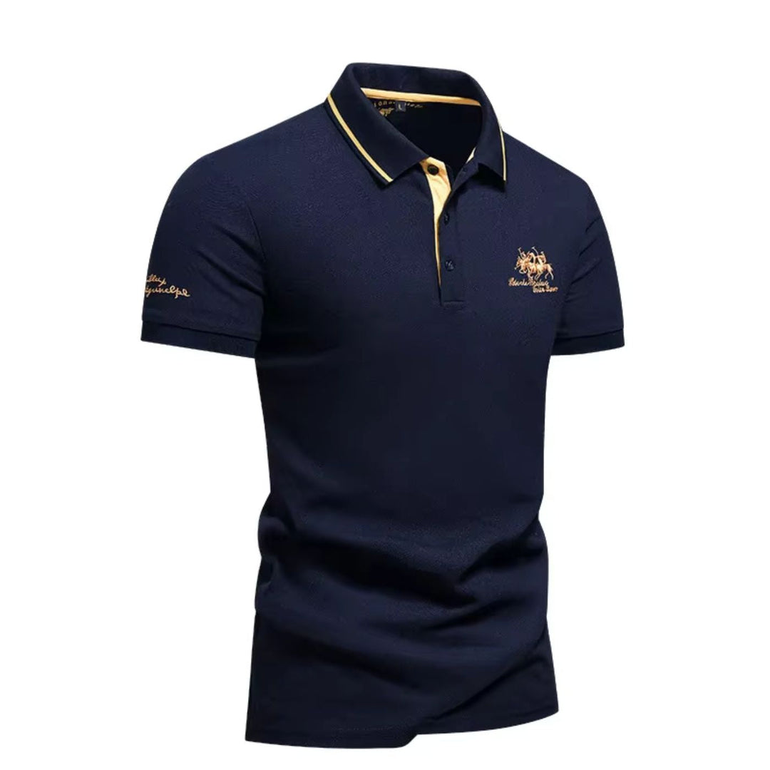 Étienne | Polo de luxe en coton respirant