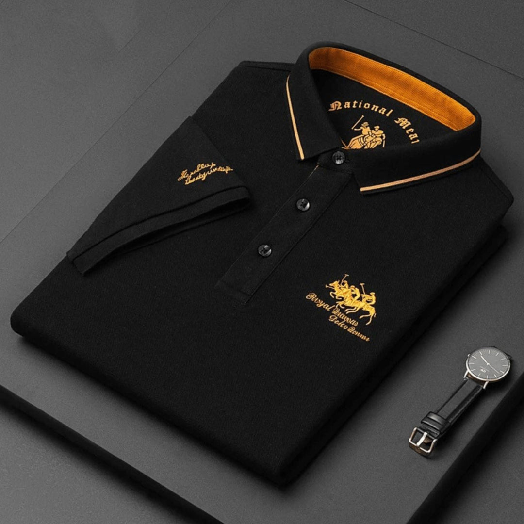 Étienne | Polo de luxe en coton respirant