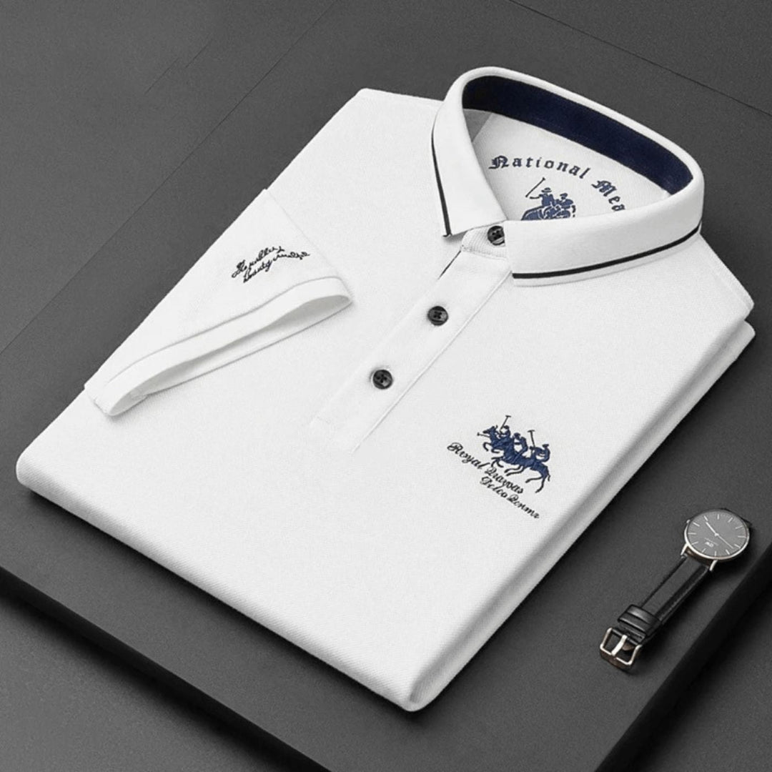Étienne | Polo de luxe en coton respirant
