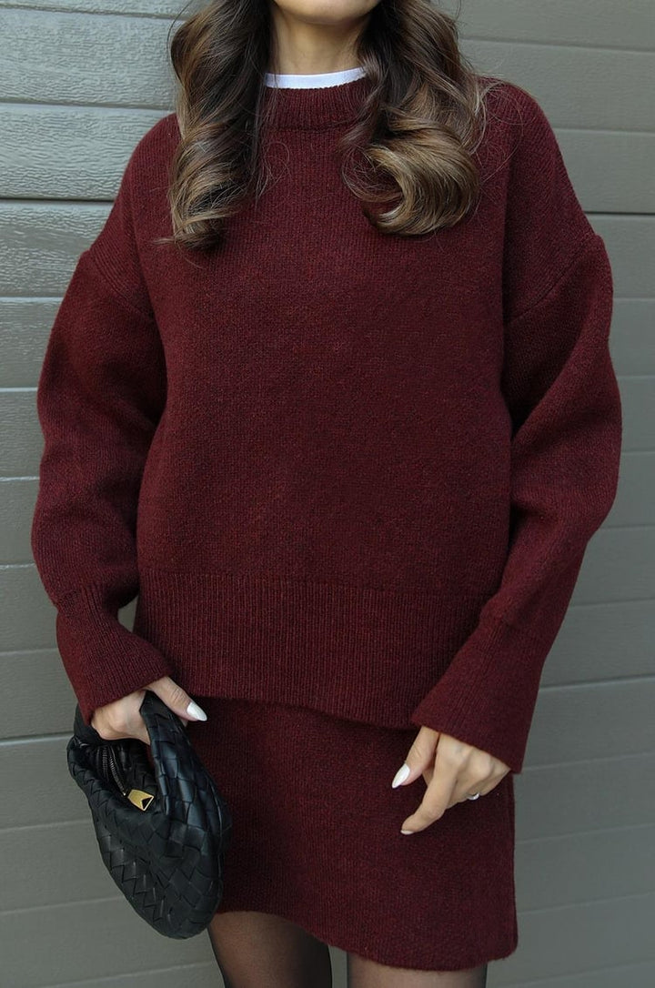 Mariela | Ensemble Pull & Jupe Élégant