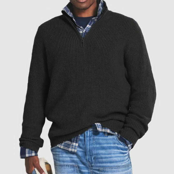 Finn - Pull Zippe Confortable