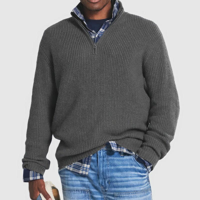 Finn - Pull Zippe Confortable